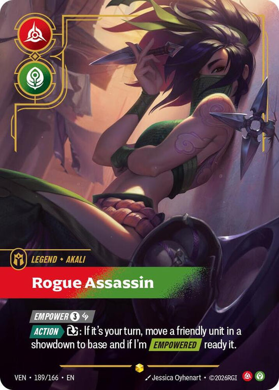 [Vendetta] Akali, Rogue Assassin (Overnumbered) — 189/166