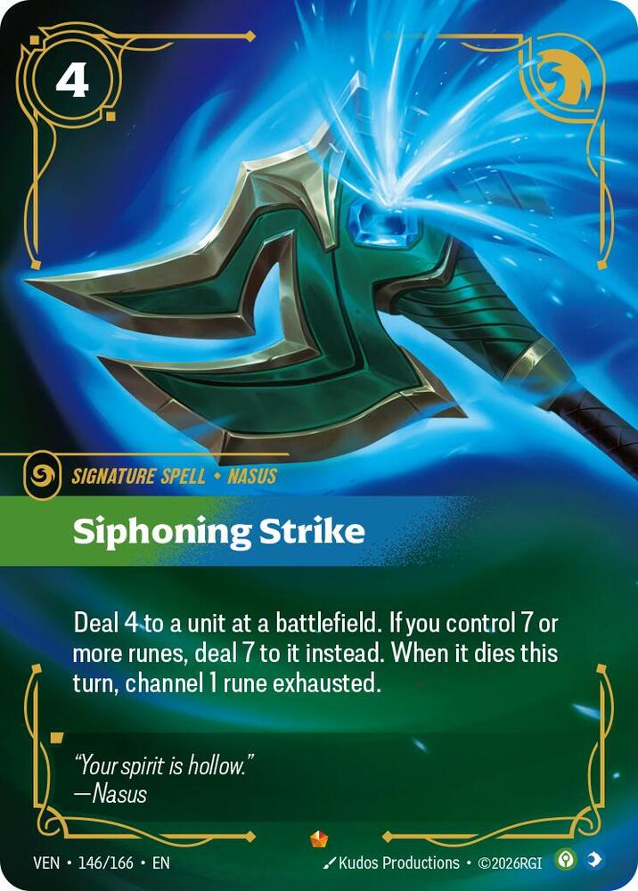 [Vendetta] Siphoning Strike — 146/166