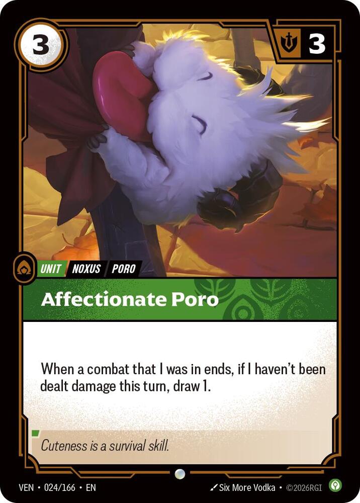[Vendetta] Affectionate Poro — 024/166