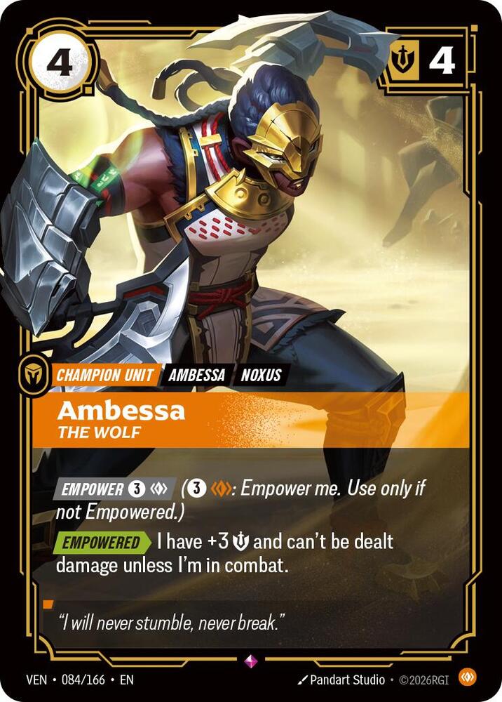 [Vendetta] Ambessa, The Wolf — 084/166