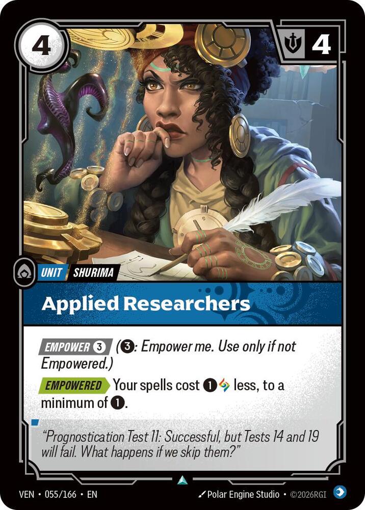 [Vendetta] Applied Researchers — 055/166