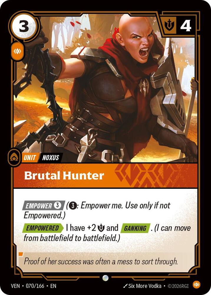 [Vendetta] Brutal Hunter — 070/166