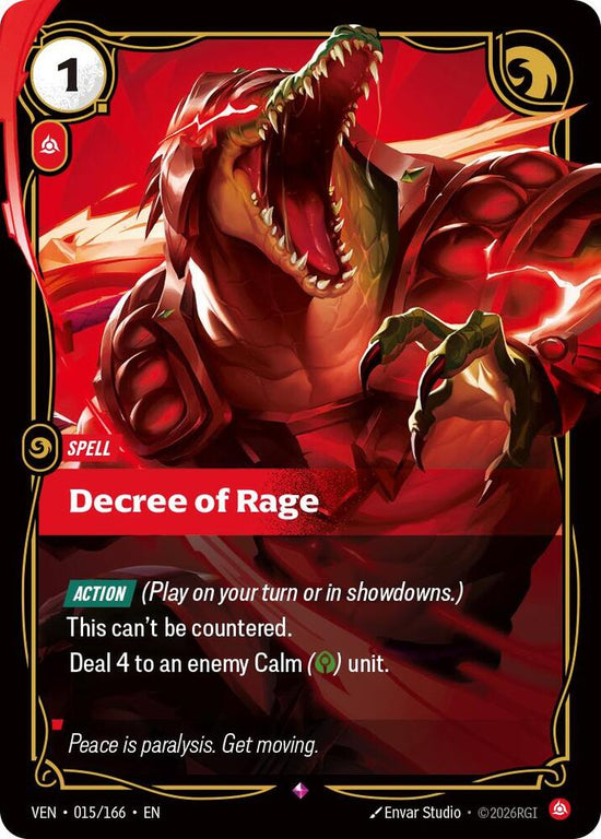 [Vendetta] Decree of Rage — 015/166