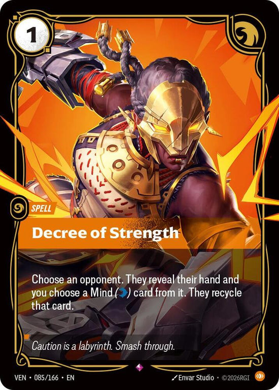[Vendetta] Decree of Strength — 085/166