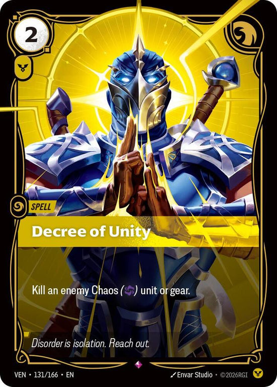 [Vendetta] Decree of Unity — 131/166