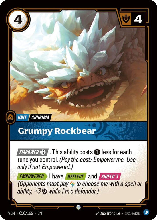 [Vendetta] Grumpy Rockbear — 050/166