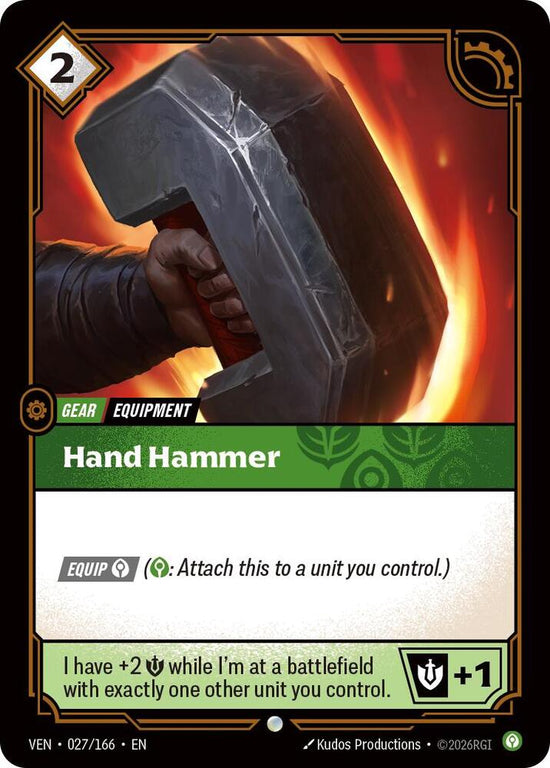 [Vendetta] Hand Hammer — 027/166