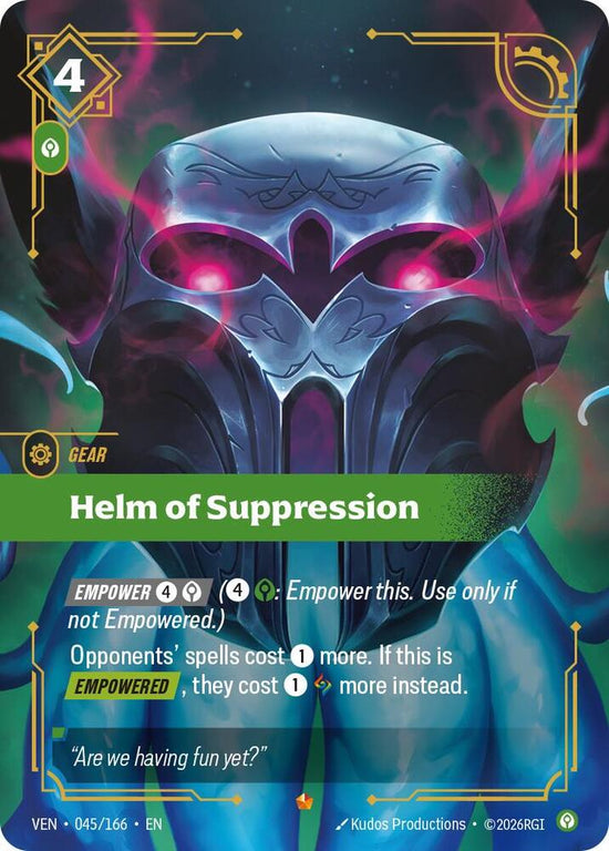[Vendetta] Helm of Suppression — 045/166