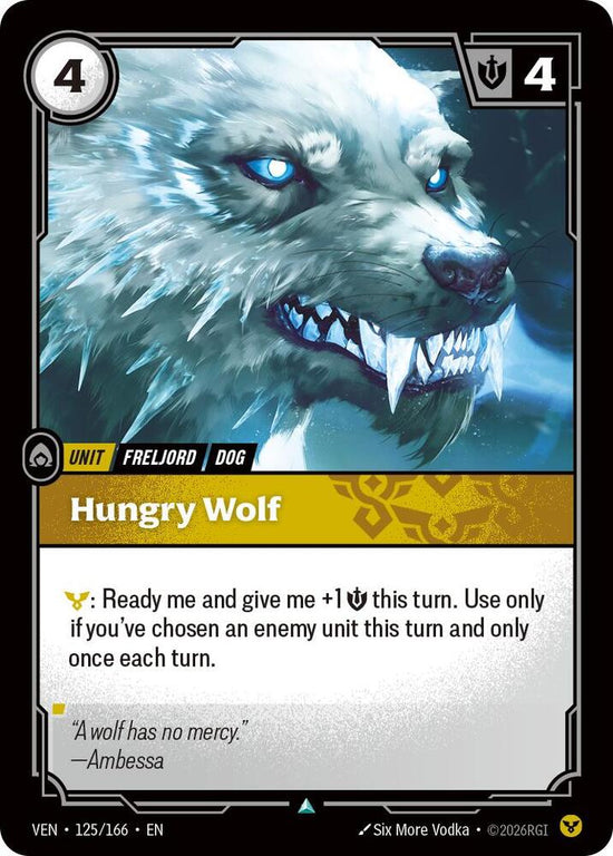 [Vendetta] Hungry Wolf — 125/166