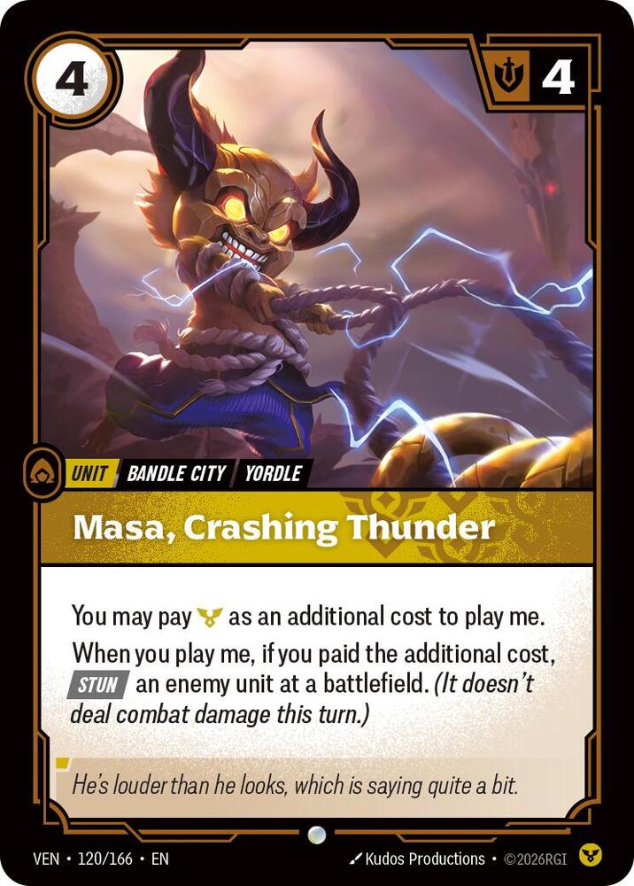[Vendetta] Masa, Crashing Thunder — 120/166