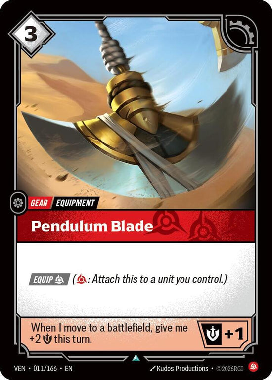 [Vendetta] Pendulum Blade — 011/166