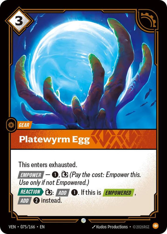 [Vendetta] Platewyrm Egg — 075/166