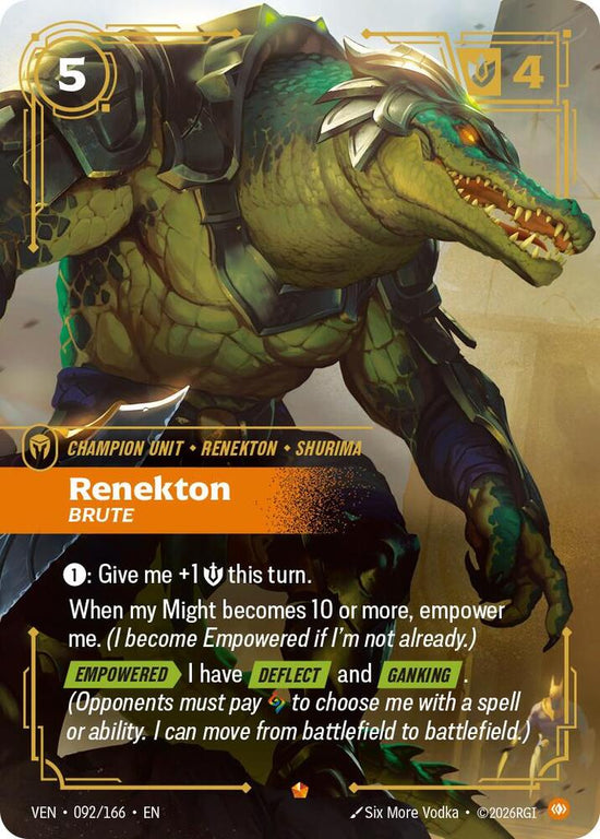 [Vendetta] Renekton, Brute — 092/166