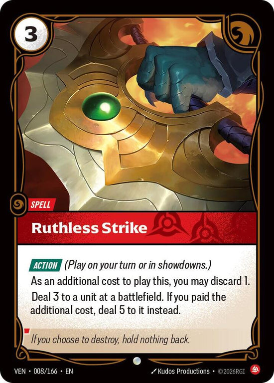 [Vendetta] Ruthless Strike — 008/166