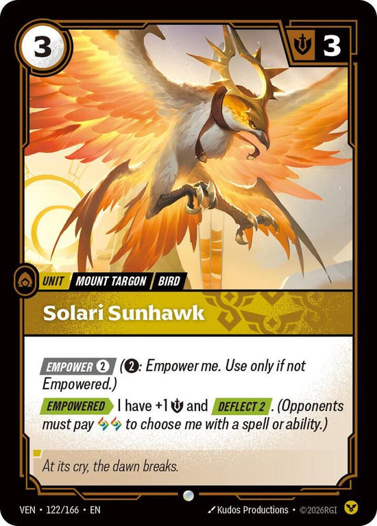 [Vendetta] Solari Sunhawk — 122/166