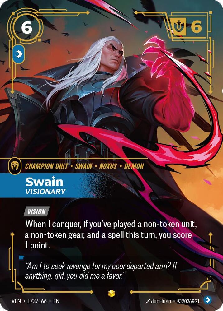 [Vendetta] Swain, Visionary (Overnumbered) — 173/166