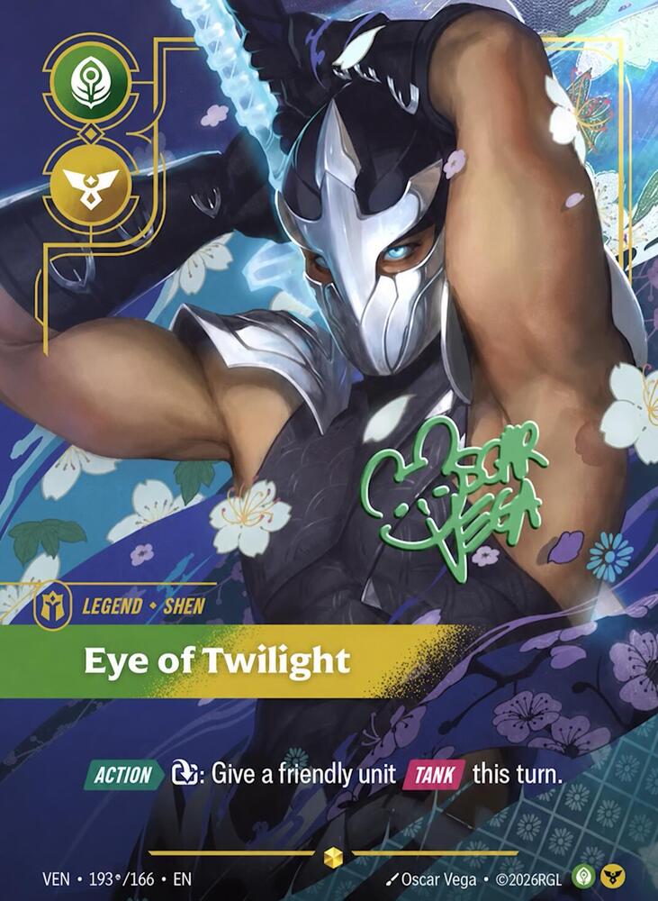 [Vendetta] Shen, Eye of Twilight (Signature) — 193*/166