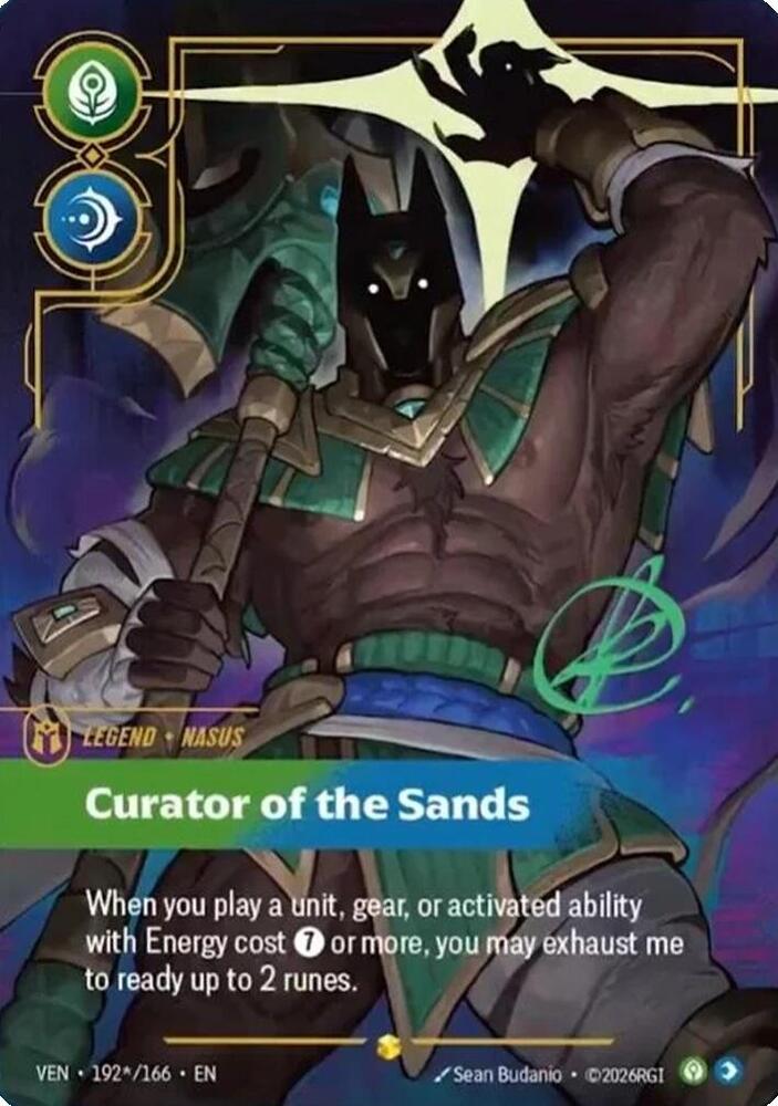 [Vendetta] Nasus, Curator of the Sands (Signature) — 192*/166