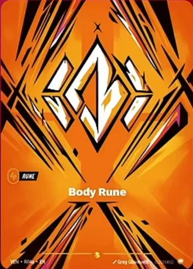 [Vendetta] Body Rune (R04a) — R04a