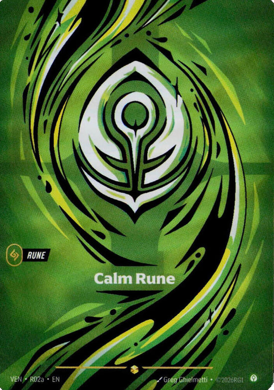 [Vendetta] Calm Rune (R02a) — R02a